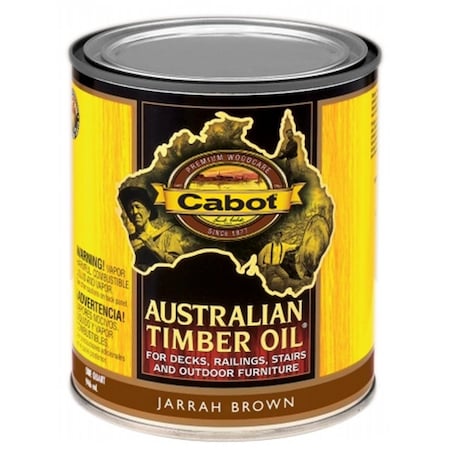 Valspar Valspar Brand 1 Quart Jarrah Brown Australian Timber Oil For Decks & Outdoor Fu 80351434600